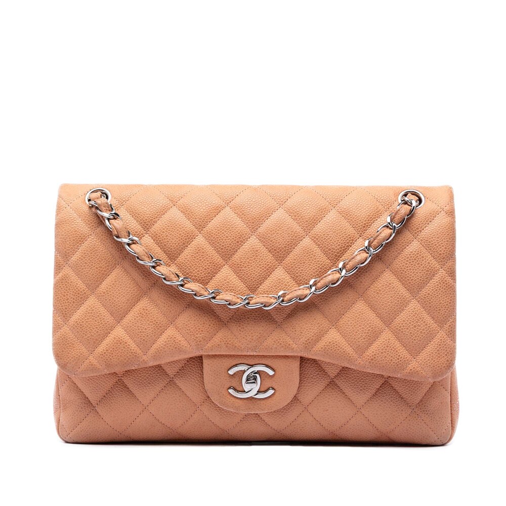 Pre-Loved Chanel Jumbo Classic Caviar Double Flap